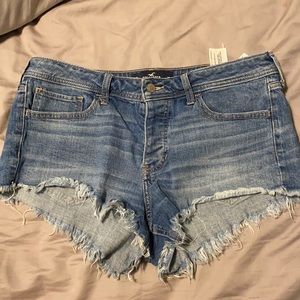 Hollister short jean shorts